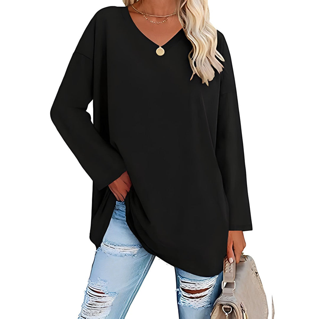 Alicia™ - Maglione V-Neck Relaxed