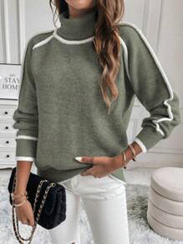 Ivanie™ - Pullover Chic con Collo Alto