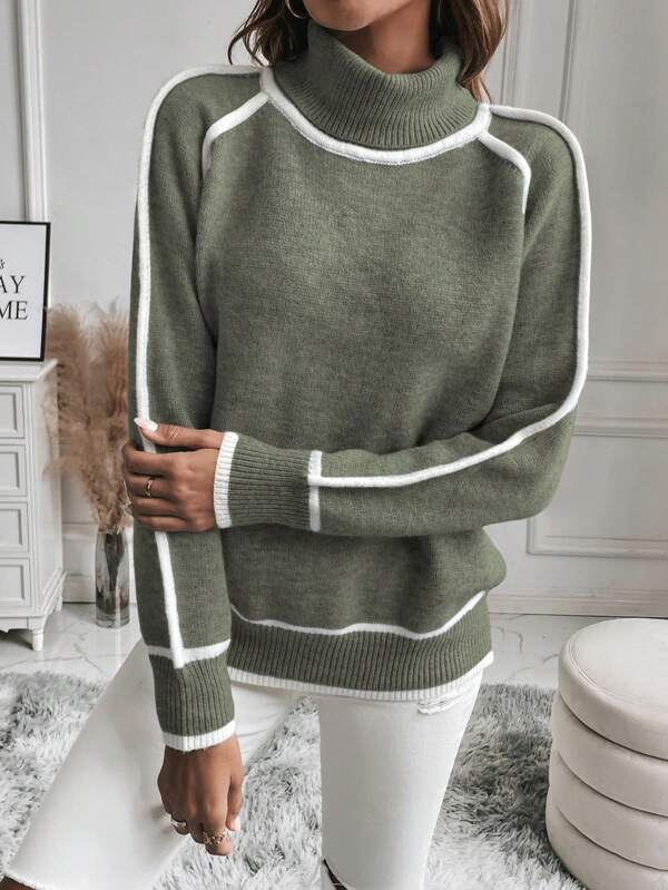 Ivanie™ - Pullover Chic con Collo Alto