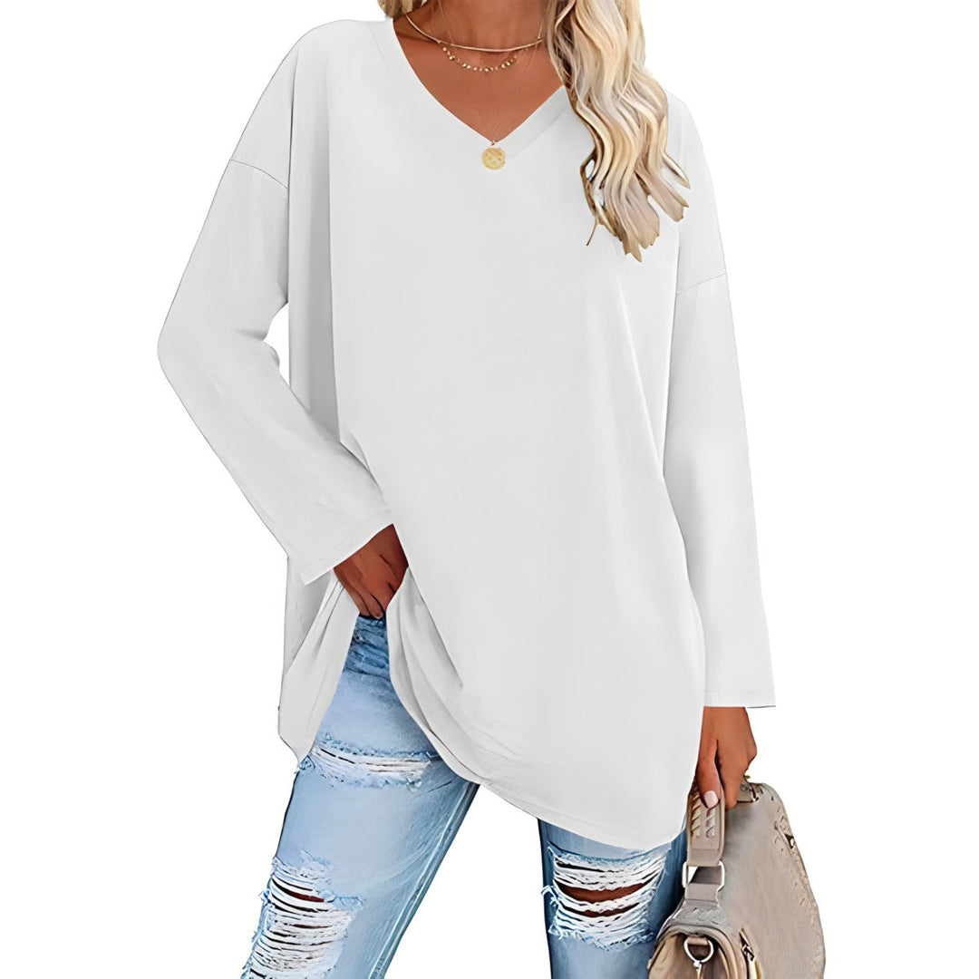 Alicia™ - Maglione V-Neck Relaxed