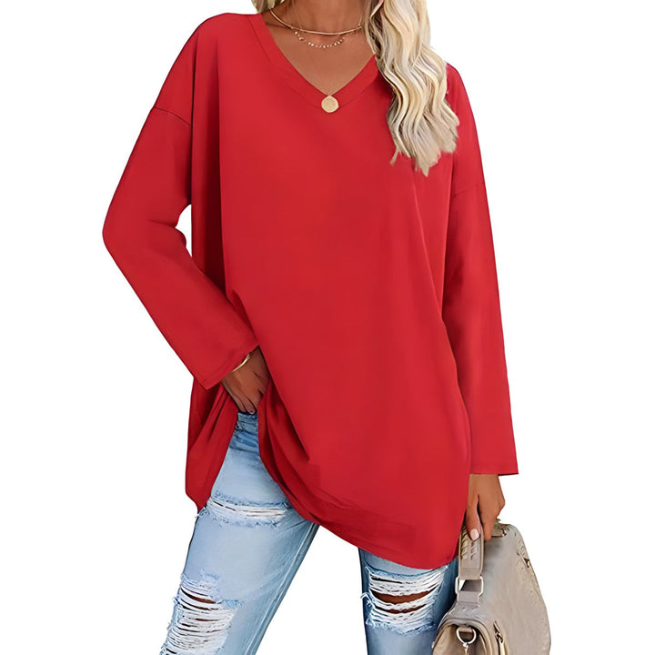 Alicia™ - Maglione V-Neck Relaxed