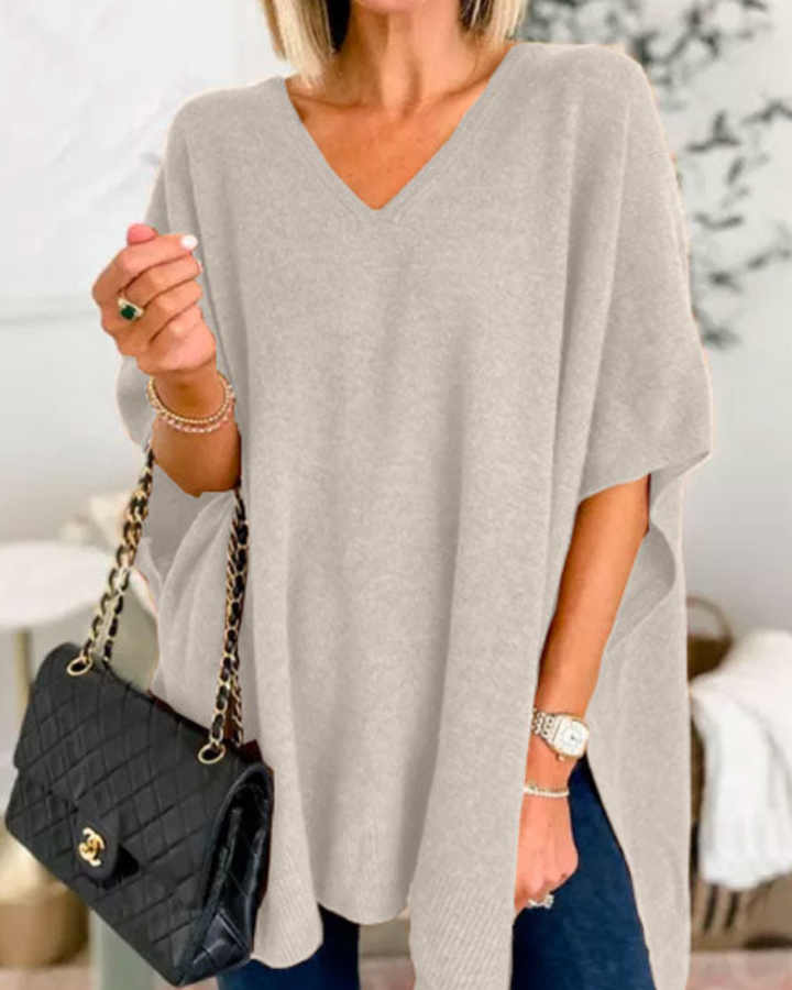 Cloe | Poncho Pull Oversize