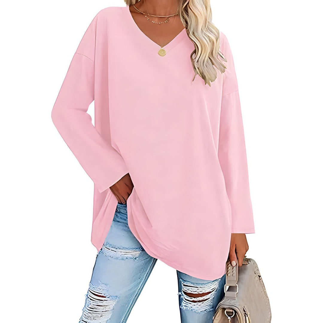 Alicia™ - Maglione V-Neck Relaxed