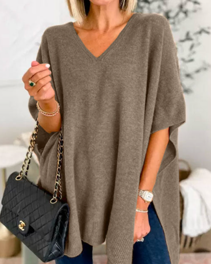 Cloe | Poncho Pull Oversize