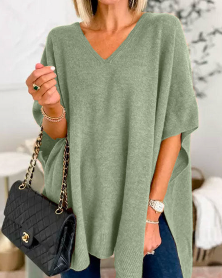 Cloe | Poncho Pull Oversize