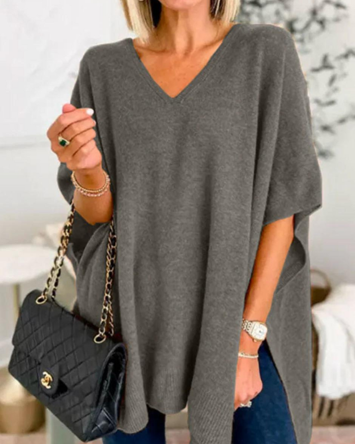 Cloe | Poncho Pull Oversize