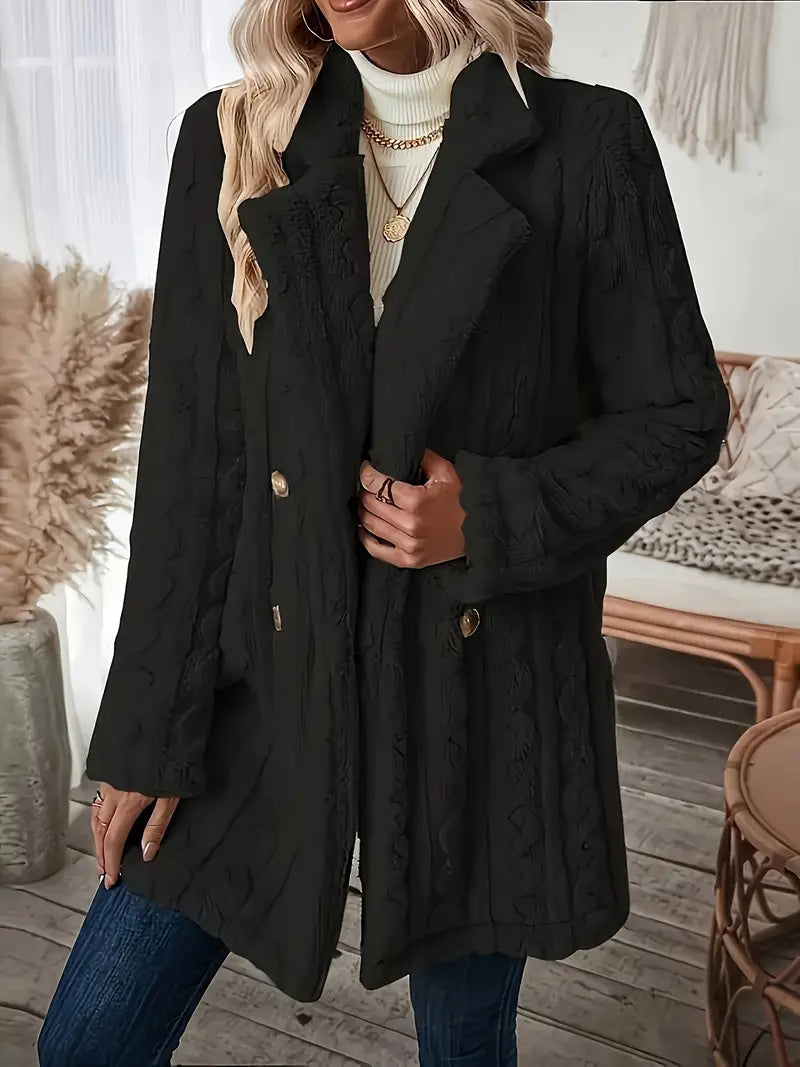 Seraphina™ - Cappotto Invernale Testurizzato