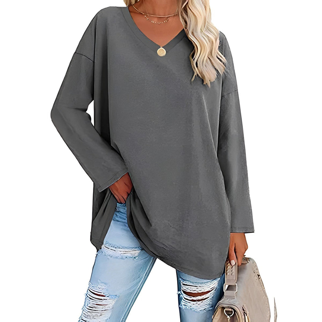 Alicia™ - Maglione V-Neck Relaxed