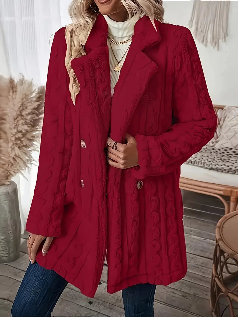 Seraphina™ - Cappotto Invernale Testurizzato