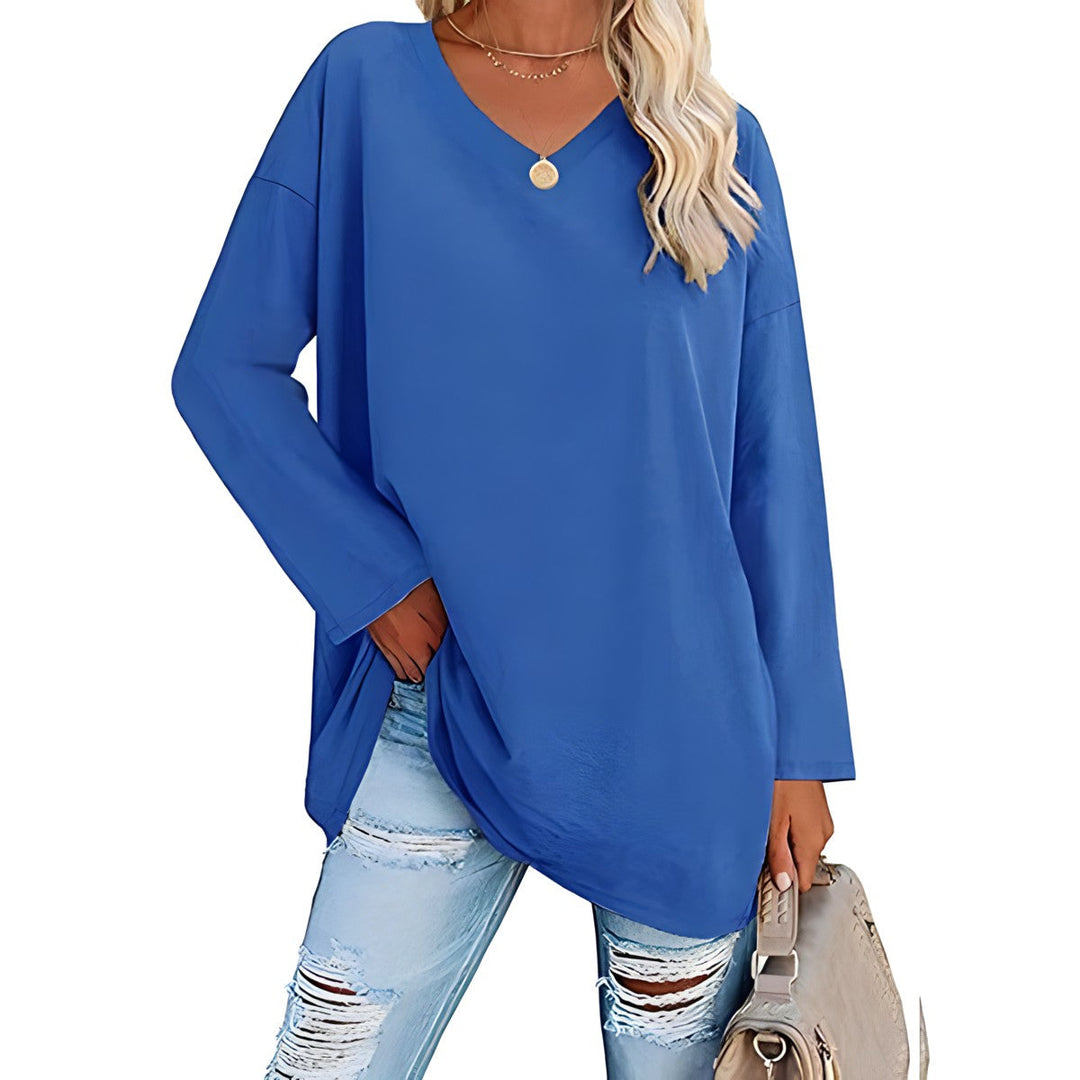 Alicia™ - Maglione V-Neck Relaxed