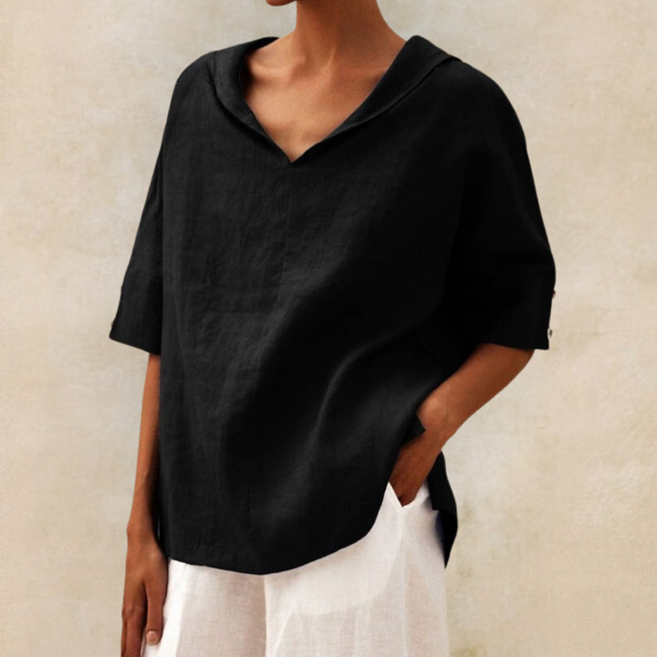 Lhinee™ - Blusa Casual Oversize