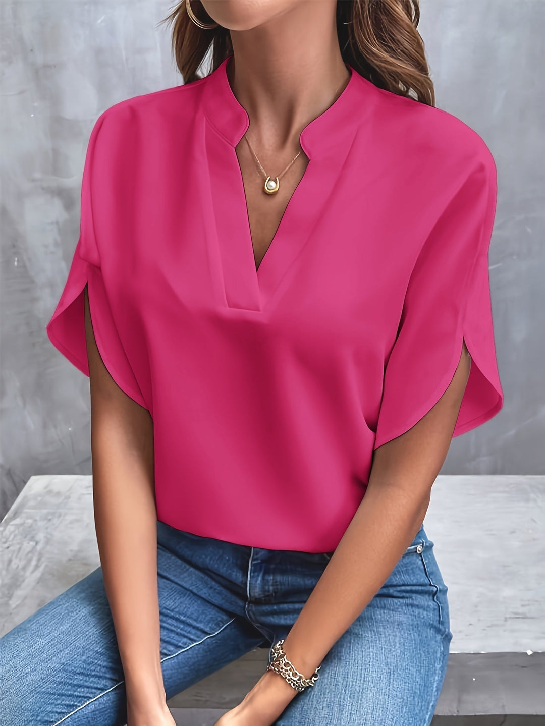 Mina™ - Blusa Elegante e Lussuosa