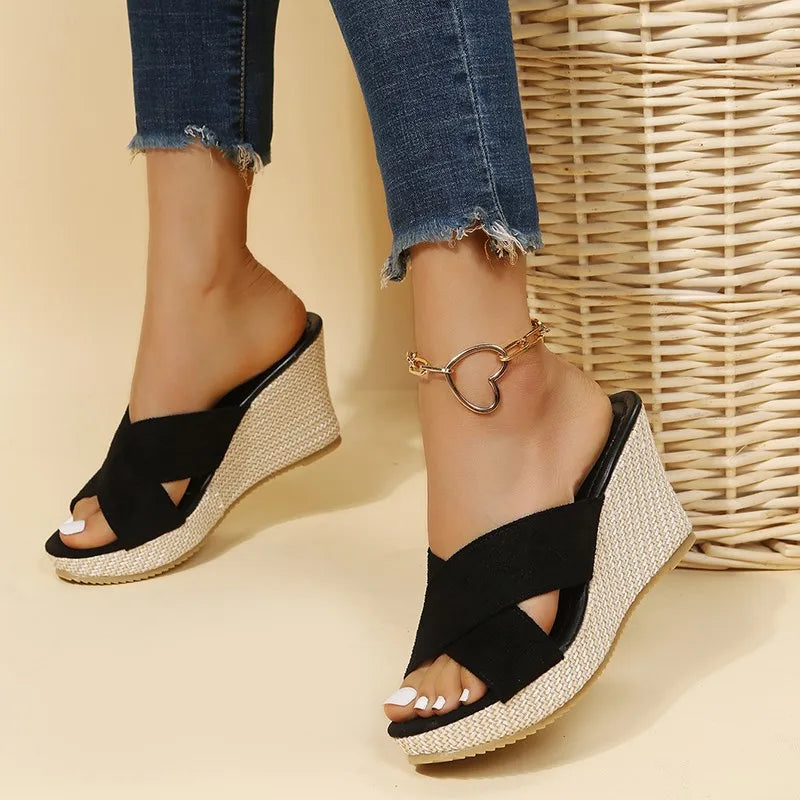 Evelina | Sandali Wedge Chic