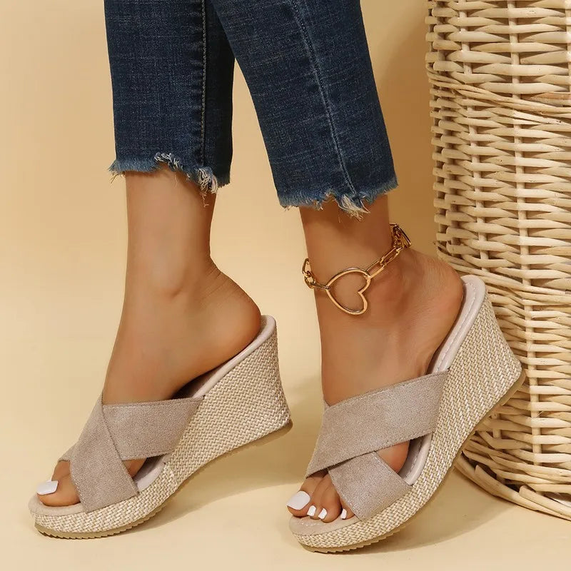 Evelina | Sandali Wedge Chic