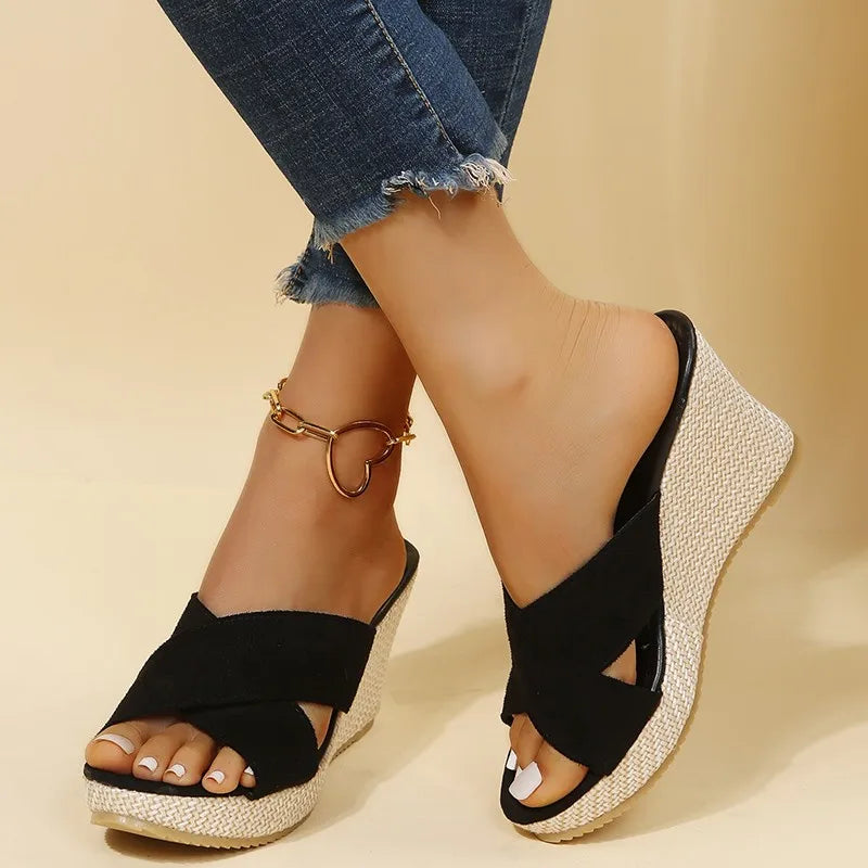 Evelina | Sandali Wedge Chic