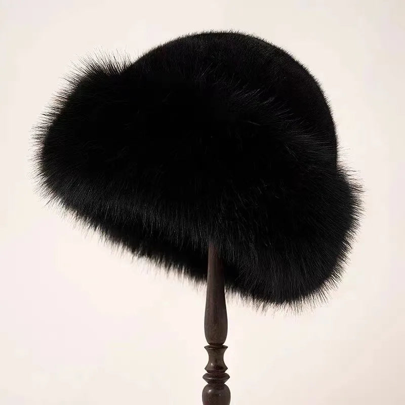 Elegante cappello di pelliccia