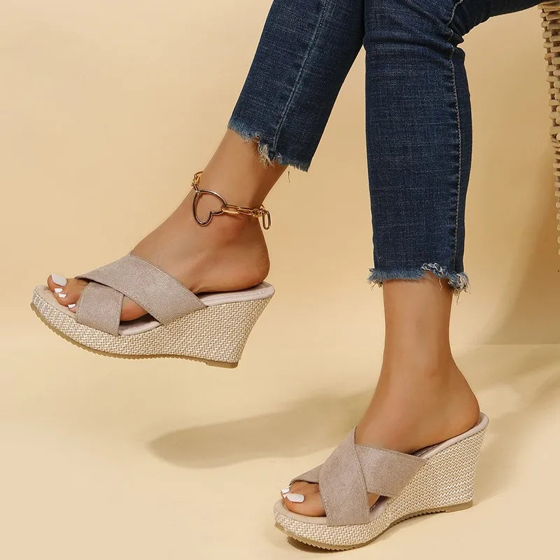 Evelina | Sandali Wedge Chic