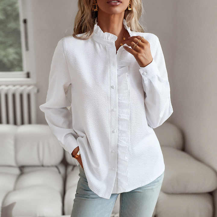 Belle™ - Blusa Polo Elegante